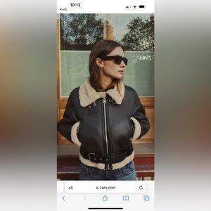 Women’s Zara belted short jacket. New with tags on never worn